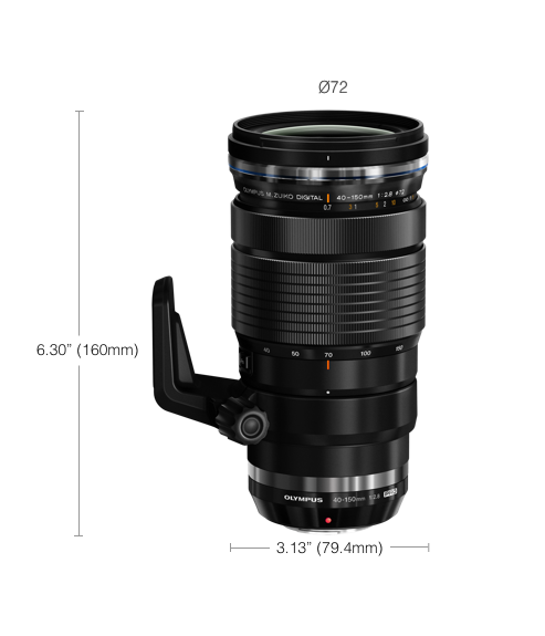 OM SYSTEM M.Zuiko Digital ED 40-150mm F2.8 PRO Lens OM SYSTEM M.Zuiko Digital ED 40-150mm F2.8 PRO Lens